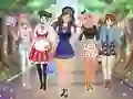 Mchezo Kuvika Anime Shuleni online