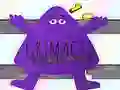 Mchezo Grimace dhidi ya viatu vya clown vinavyosababisha online