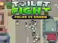 Mchezo Vitaa ya choo: Polisi dhidi ya Zombie online