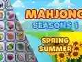 Mchezo Mahjong Msimu 1 Majira ya Kupanda Majira ya Joto online Mchezo Mahjong Msimu 1 Majira ya Kupanda Majira ya Joto online