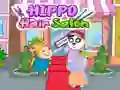 Mchezo Saluni la Nywele la Hippo online