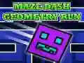 Mchezo Geometry Dash Ramani za Labyrinth online