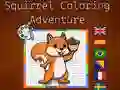 Mchezo Kusanya Rangi ya Squirrel online Mchezo Kusanya Rangi ya Squirrel online