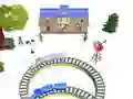 Mchezo Treni dhidi ya Treni online