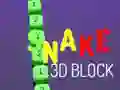 Mchezo Nyoka 3D Block online