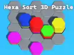 Mchezo Puzzle ya Hexa Sort 3D online Mchezo Puzzle ya Hexa Sort 3D online