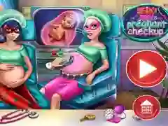 Mchezo Shujaa BFFS Ukaguzi wa Ujauzito online Mchezo Shujaa BFFS Ukaguzi wa Ujauzito online