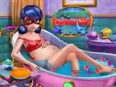 Mchezo Spa ya Msichana Mjamzito aliye na Makaratasi online Mchezo Spa ya Msichana Mjamzito aliye na Makaratasi online