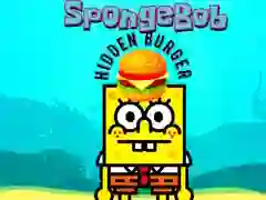 Mchezo Burgery iliyofichwa ya SpongeBob online