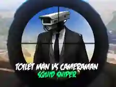 Mchezo Mtu wa Choo dhidi ya Mpiga Picha Squid Sniper online Mchezo Mtu wa Choo dhidi ya Mpiga Picha Squid Sniper online