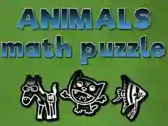 Mchezo Puzzles za Hisab ya Wanyama online