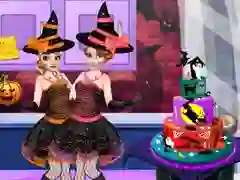 Mchezo Keki ya Sherehe ya Halloween online Mchezo Keki ya Sherehe ya Halloween online