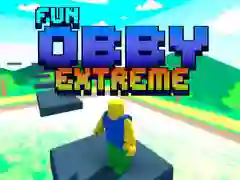 Mchezo Furaha Obby Extreme online