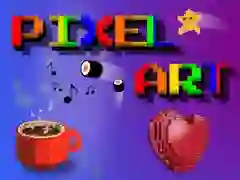 Mchezo Sanaa ya Pixel online Mchezo Sanaa ya Pixel online