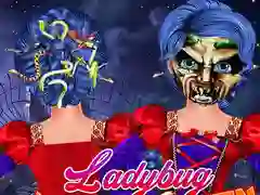 Mchezo Mitindo ya Nywele za Halloween ya Dudu online Mchezo Mitindo ya Nywele za Halloween ya Dudu online