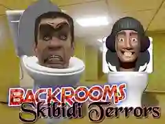 Mchezo Hofu wa Backrooms Skibidi online