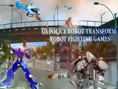 Mchezo Roboti wa Polisi wa Marekani: Kubadilishwa - Michezo ya Mapigano ya Roboti online Mchezo Roboti wa Polisi wa Marekani: Kubadilishwa - Michezo ya Mapigano ya Roboti online