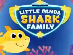 Mchezo Familia ya Panda Ndogo Shark online