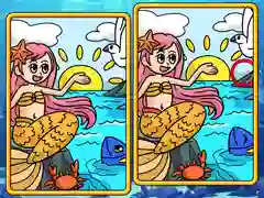 Mchezo Mermaids Pata Tofauti online