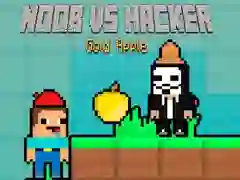 Mchezo Noob dhidi ya Hacker Tunda la Dhahabu online