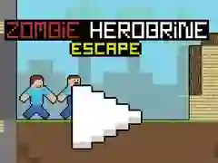 Mchezo Pako kutoka Zombie Herobrine online Mchezo Pako kutoka Zombie Herobrine online