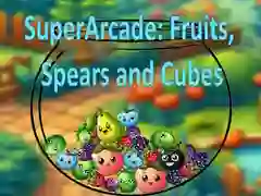 Mchezo SuperArcade: Matunda, Mikuki na Kubo online