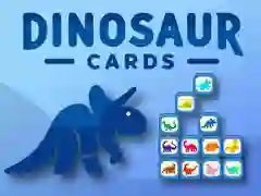 Mchezo Kadi za Dinosaur online Mchezo Kadi za Dinosaur online