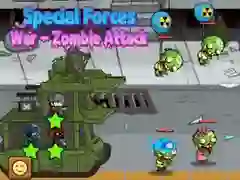 Mchezo Vikosi Maalum - Shambulio la Zombie online Mchezo Vikosi Maalum - Shambulio la Zombie online