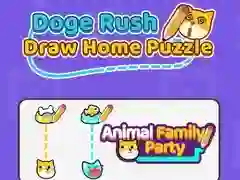 Mchezo Doge Rush: Chora Nyumba Puzzle online Mchezo Doge Rush: Chora Nyumba Puzzle online