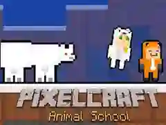 Mchezo Shule ya Wanyama ya PixelCraft online Mchezo Shule ya Wanyama ya PixelCraft online