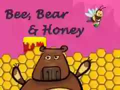 Mchezo Nyuki, Dubu na Asali online