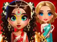 Mchezo Asoka Makeup Mke wa India online