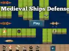 Mchezo Medieval Ships Defense online