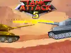 Mchezo Mashambulizi ya tanki 5 online