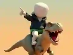 Mchezo Stickman. Uwanja wa Dinosaur online