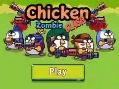 Mchezo Mgawanyiko wa Zombi wa Kuku online Mchezo Mgawanyiko wa Zombi wa Kuku online