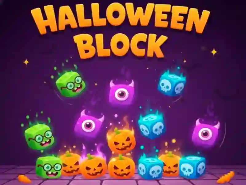 Mchezo Block ya Halloween online