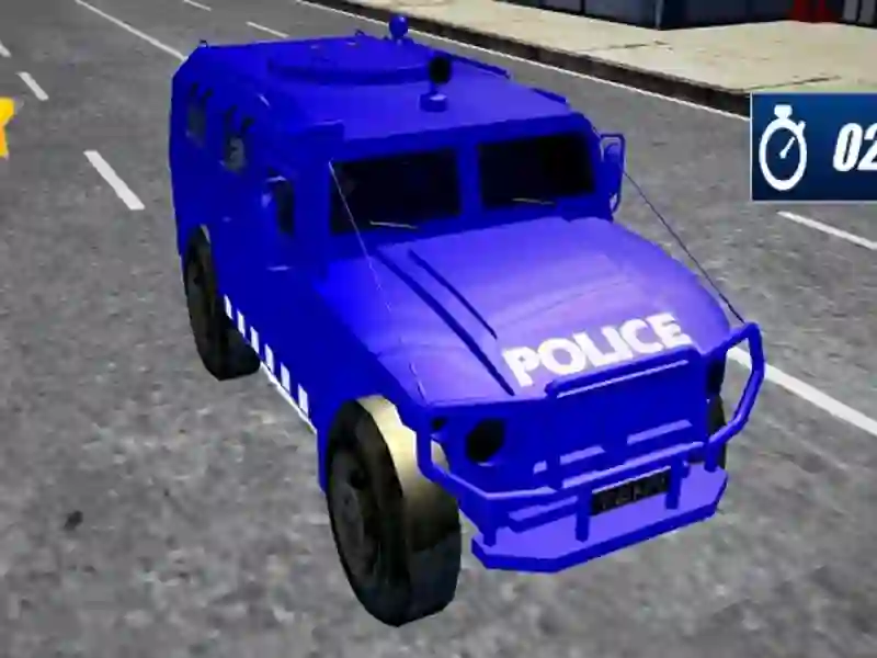 Mchezo Polisi kuendesha gari simulator online