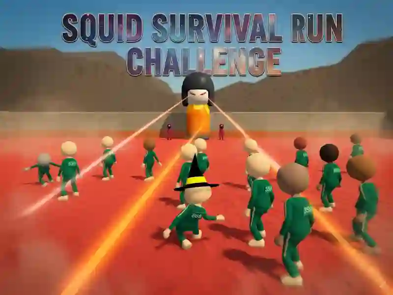 Mchezo Squid Survival Run Challenge online