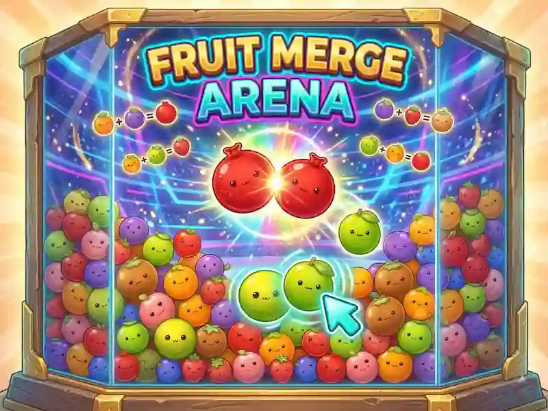 Mchezo Fruit Merge Arena online