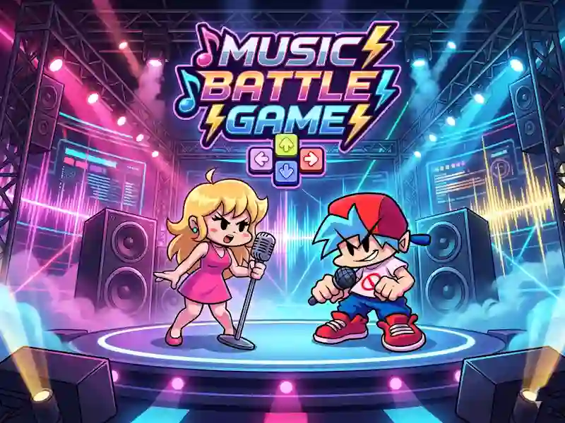 Mchezo Music Battle Game online