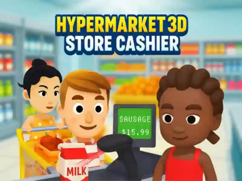 Mchezo Hypermarket 3D: Hifadhi cashier online