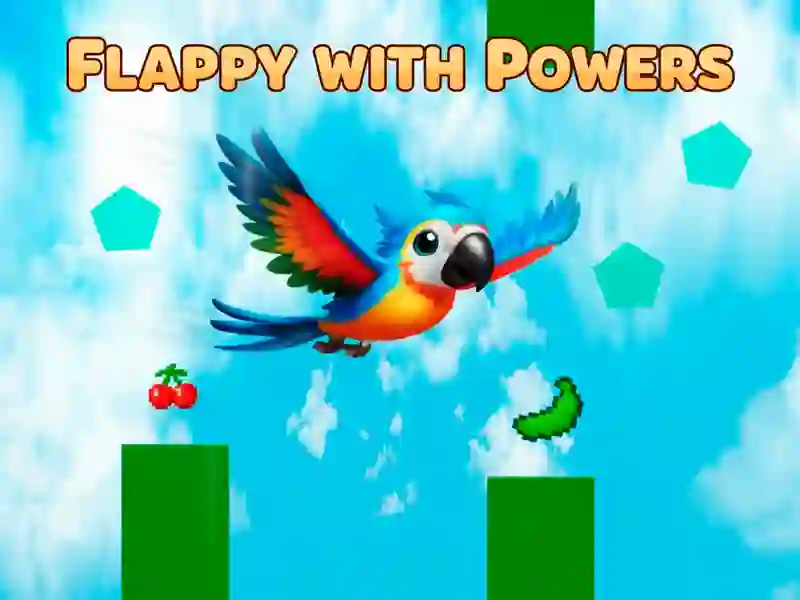 Mchezo Flappy with Powers online