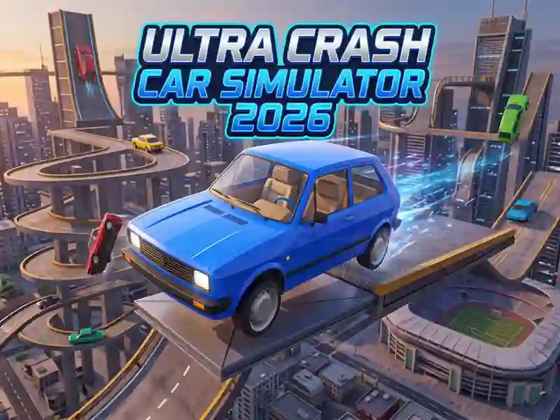 Mchezo Ultra Crash Car Simulator 2026 online