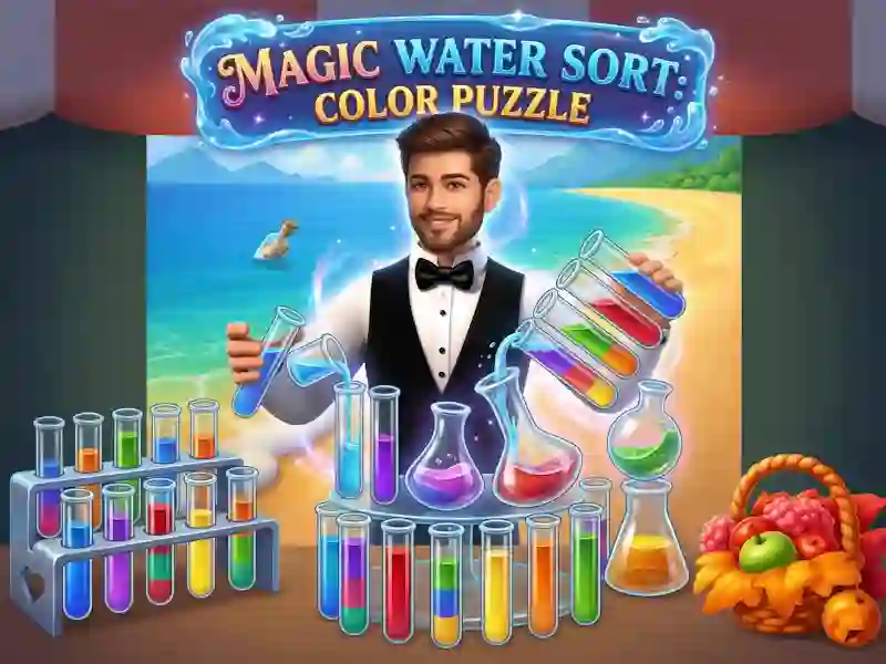 Mchezo Magic Water Sort: Color Puzzle online
