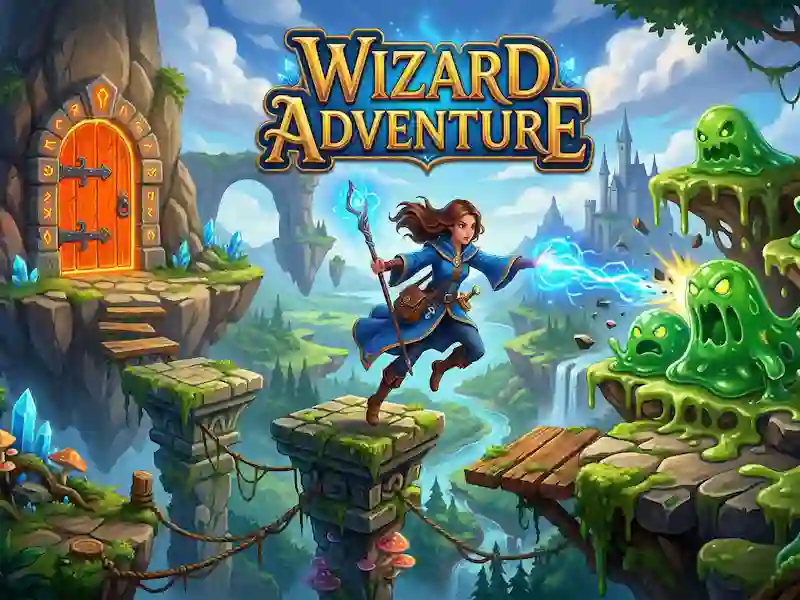 Mchezo Wizzard Adventure online