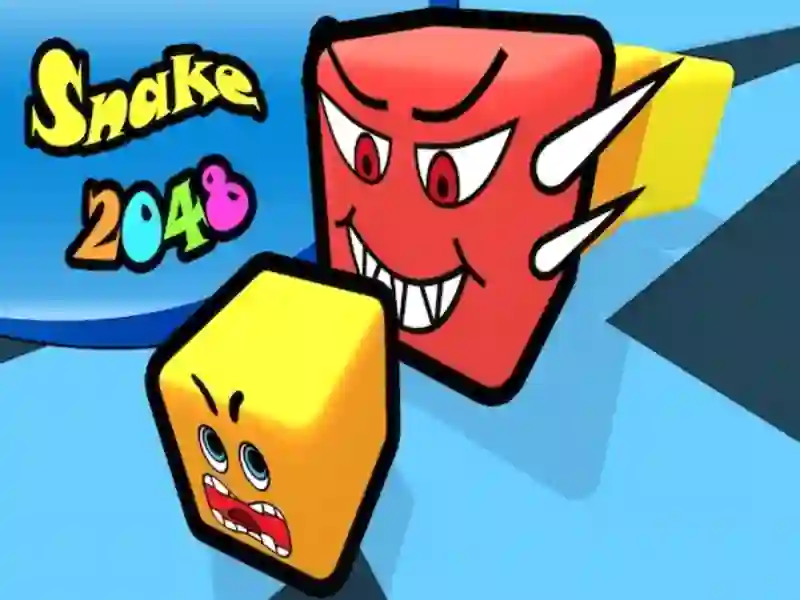 Mchezo Nyoka 2048 online