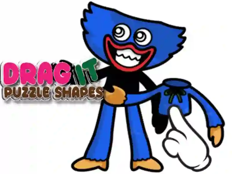 Mchezo Buruta maumbo ya puzzle online