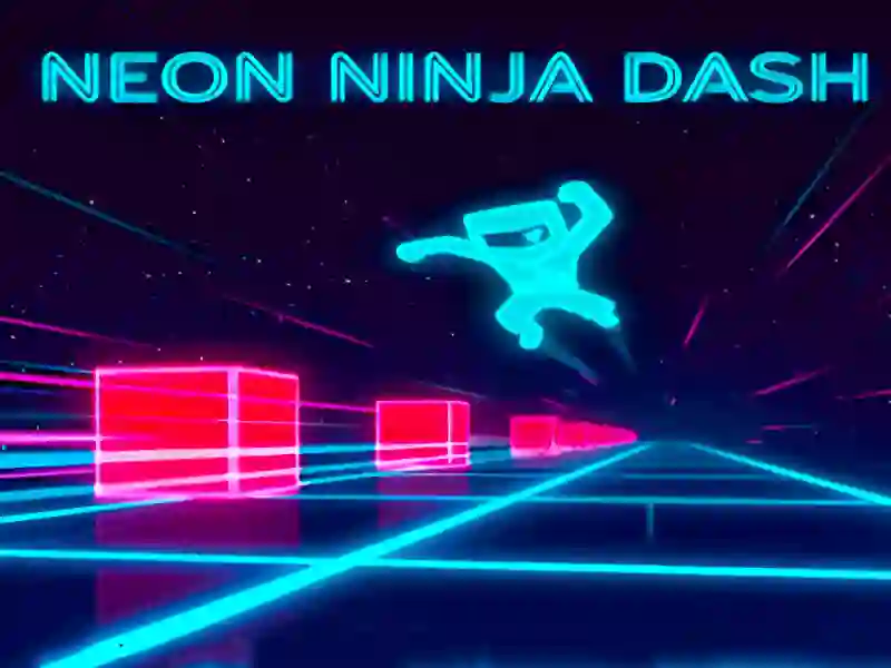 Mchezo Neon Ninja Dash online