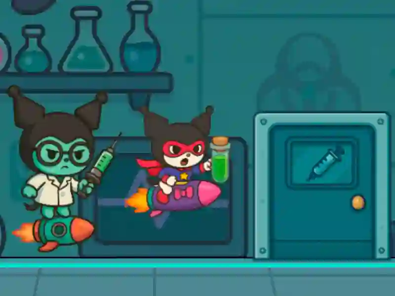 Mchezo Kitty Kuro Lab kutoroka online